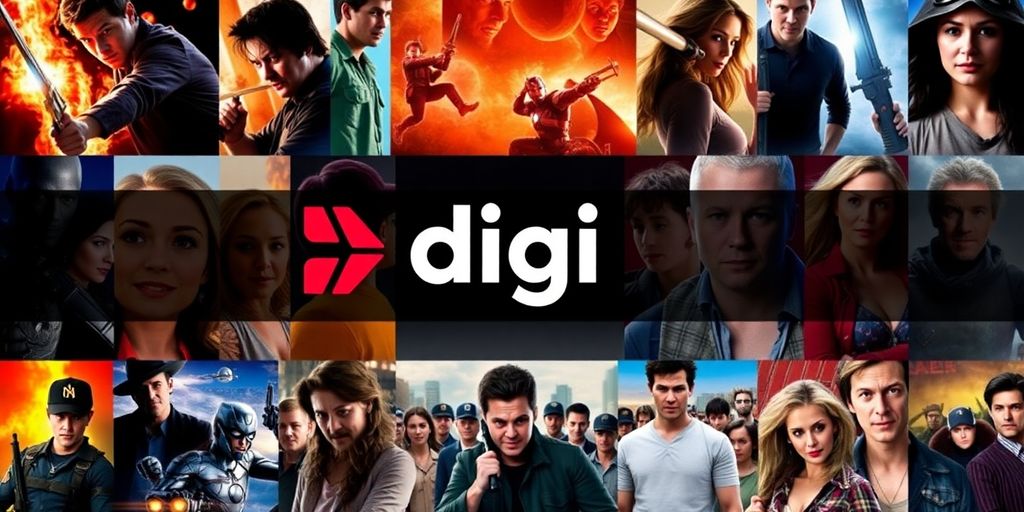 Colaj cu personaje din filme și seriale celebre