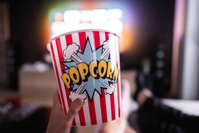 Popcorn Watching TV